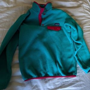 Womens Patagonia snap fleece